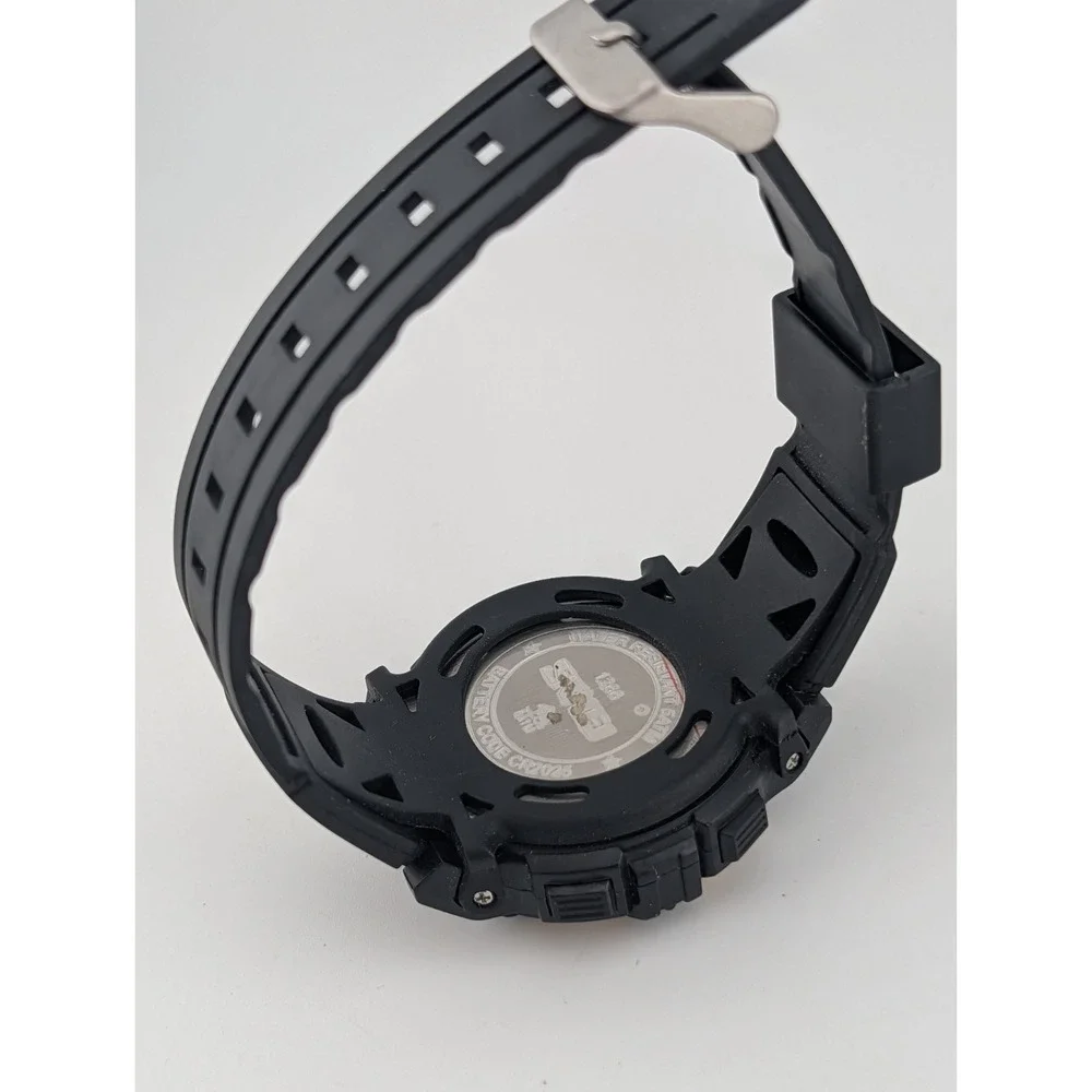 SKMEI 1266 Men's Digital Sport Watch Red Backlight Black Band- New Battery